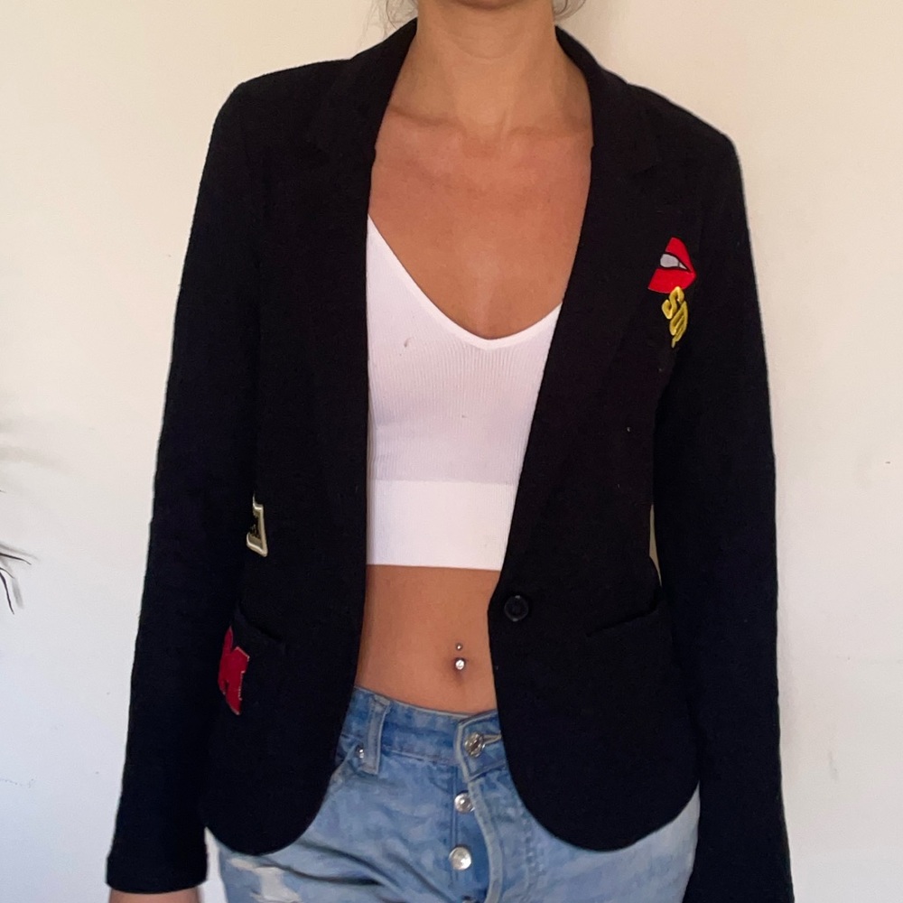 Black school blazer